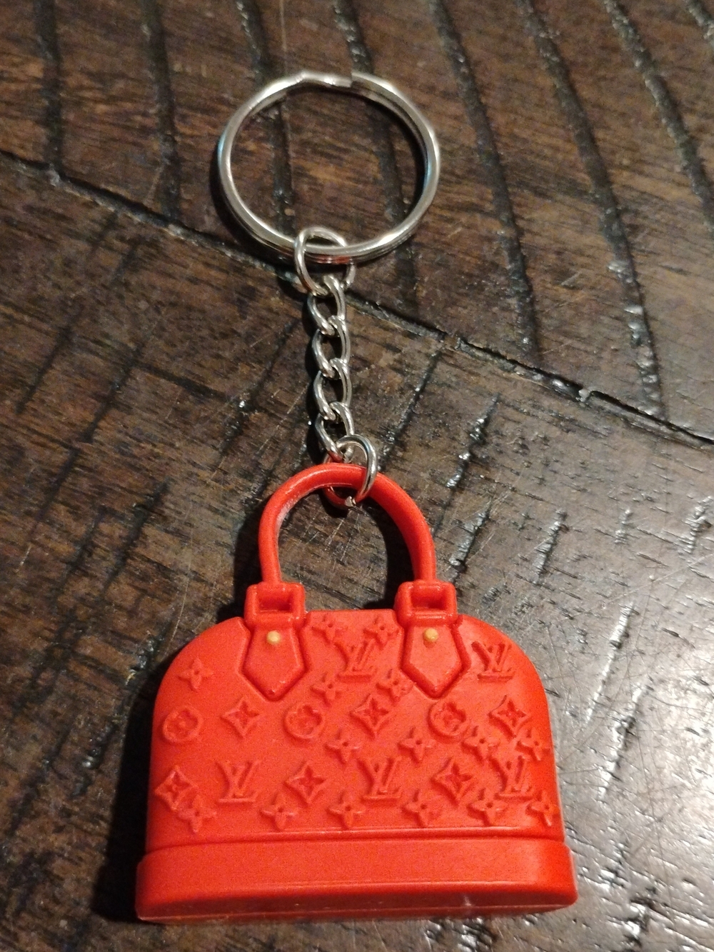 Red Handbag Keychain